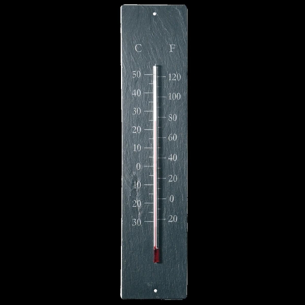 Schiefer Thermometer