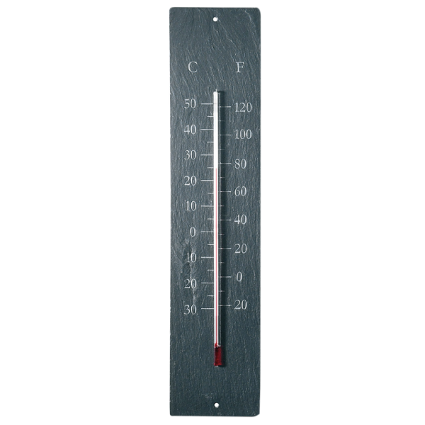 Schiefer Thermometer