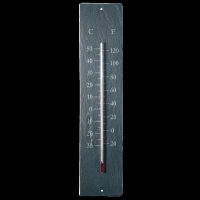 Schiefer Thermometer