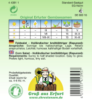 Feldsalat Holländischer breitblättriger