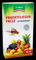 Fruchtfliegenfalle mit Klebefalle