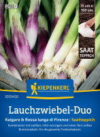 Lauchzwiebeln-Duosamen Kaigaro,Rossa Lunga di Firenze
