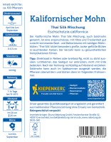Kalifornischer Mohnsamen Thai Silk