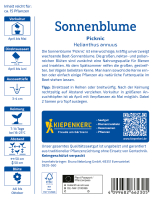 Sonnenblumensamen Picknic (Vogel)