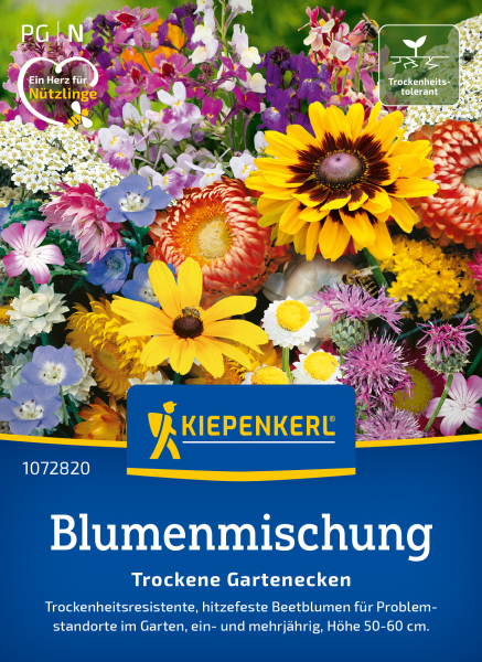 Blumensamen- Trockene Gartenecken