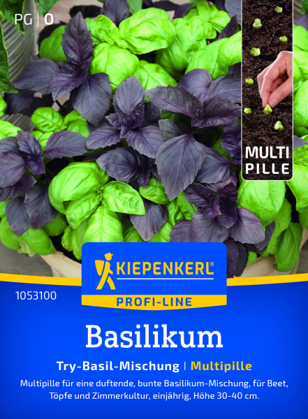 Basilikumsamen Try-Basil-Multipille