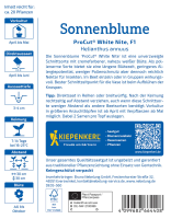 Sonnenblumensamen ProCut® White Nite 150-200cm