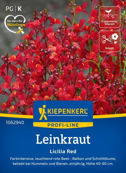 Leinkrautsamen Licilia Red
