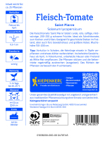 Fleisch-Tomatensamen Saint Pierre