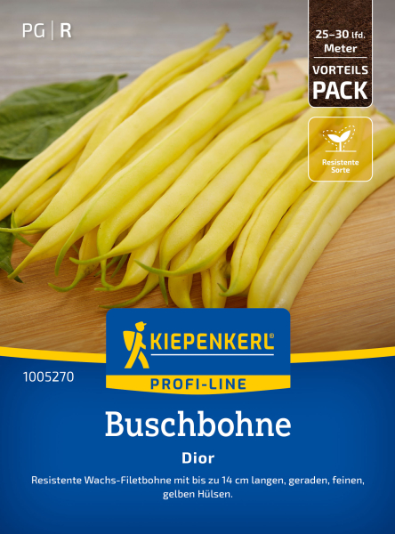 Buschbohnensamen Dior Vorteilspackung