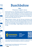 Buschbohnensamen Dior Vorteilspackung