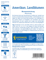 Blumensamen- Amerikanische Landblumen