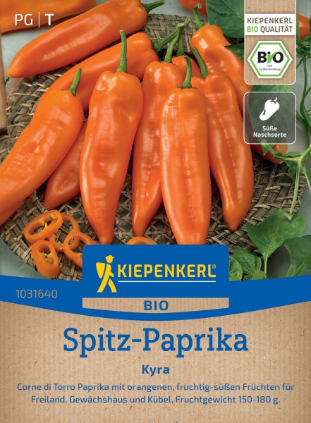 Bio-Spitz-Paprikasamen Kyra