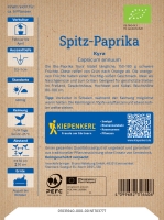 Bio-Spitz-Paprikasamen Kyra