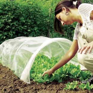 Frühbeet-Tunnel, ungelocht 3,5 x 1 m