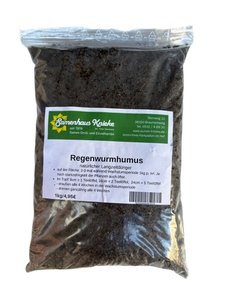 Regenwurmhumus 1kg