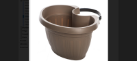 Regenrinnentopf anthrazit 30cm