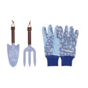 Gartengeräte+ Handschuhe blau