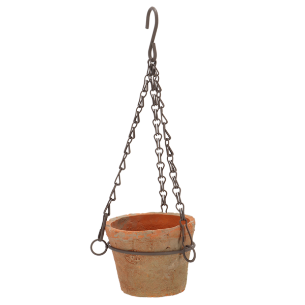 Aged Terracotta Topf hängend L