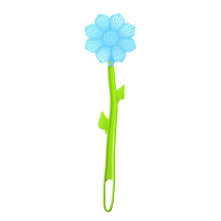 Fliegenklatsche Blume blau
