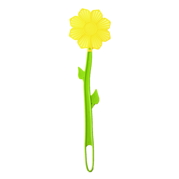 Fliegenklatsche Blume gelb