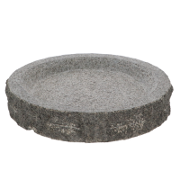 Vogeltränke Granit rund L