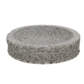 Vogeltränke Granit oval