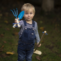 Kinderhandschaufel blau