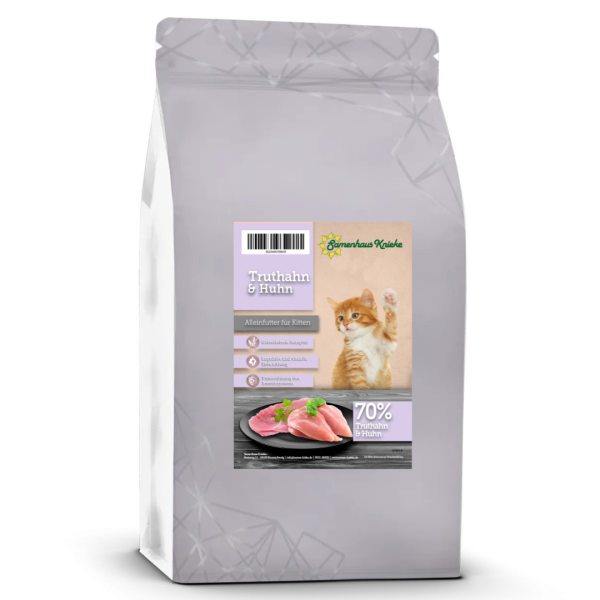 Kniekes Feinschmecker Truthahn Kitten 300g MHD 05/25