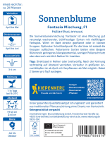 Sonnenblumensamen Fantasia Mischung, F1