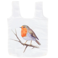 Faltbare Tasche Rotkehlchen