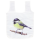 Faltbare Tasche Kohlmeise
