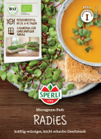 Bio-Grünsprossen Radies Nachfüllpads
