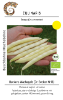 Bio-Wachsbohne Beckers Wachsgelb (Dr. Becker Nr. 18)