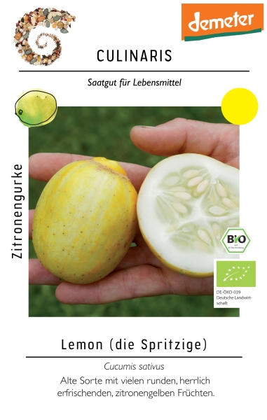 Bio-Zitronengurke Lemon