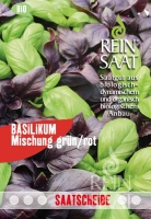 Bio-Basilikum-Mischung Saatscheibe