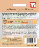 Basilikum Everleaf Emerald Towers