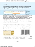 Prunk- oder Trichterwinde Party Dress