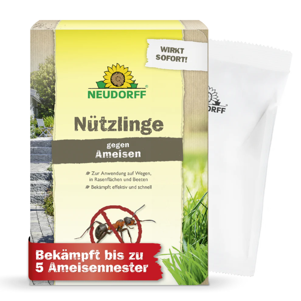 Bestell- Karte Nützlinge gegen Ameisen 5 Mio.