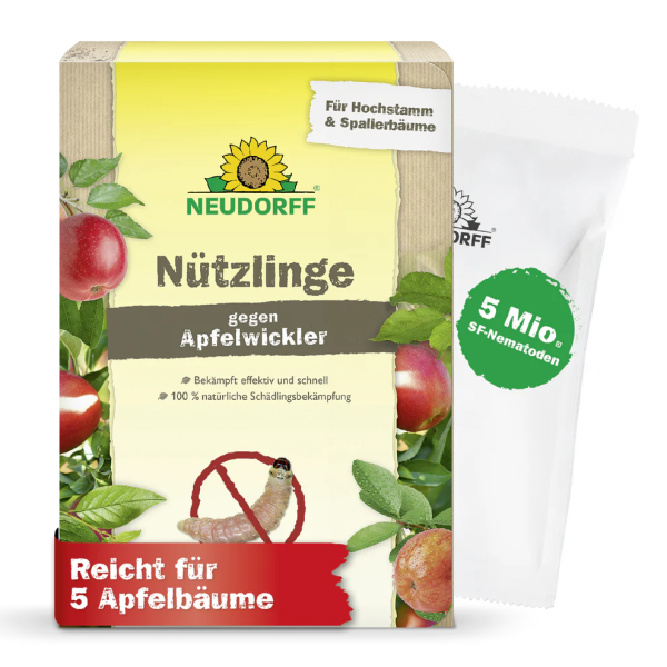 Bestell- Karte Nützlinge gegen Apfelwickler, 5 Mio.