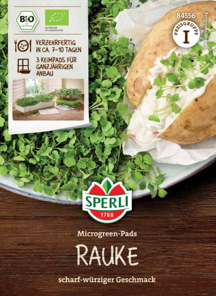 Bio-Grünsprossen Rauke Nachfüllpads