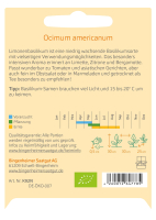 Bio-Limonenbasilikum