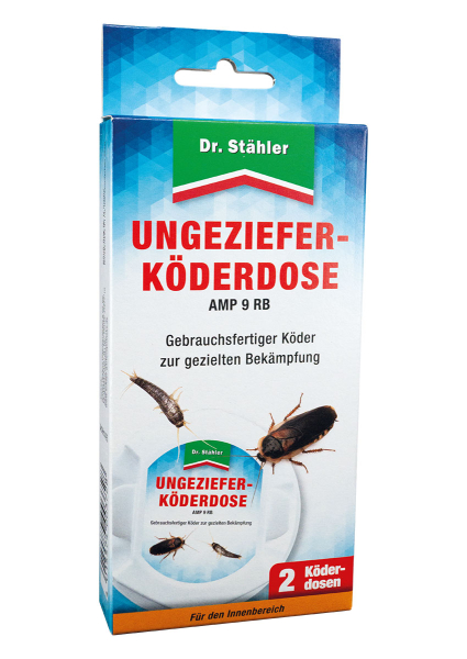 Ungeziefer Köderdosen 2Stk.