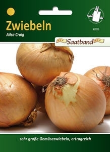 Zwiebel Ailsa Craig Saatband 2m MHD 01/26