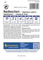 Radieschen Saatteppich Celesta & Pearl MHD 01/26