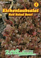 Eichenlaubsalat Salad bowl rossa MHD 01/26