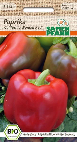 Paprika California Wonder Red