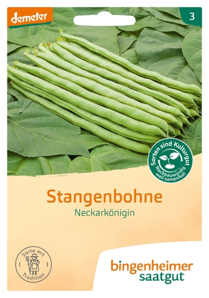 Bio-Stangenbohne Neckarkönigin