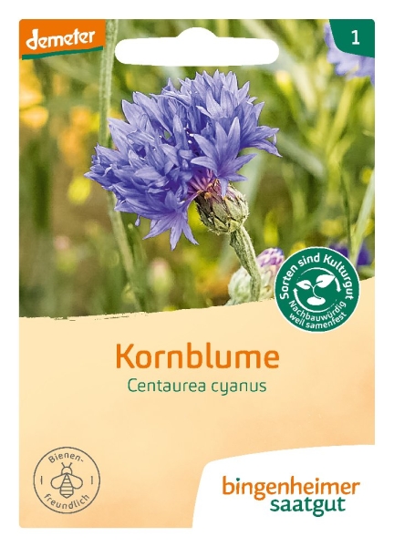 Bio-Kornblume