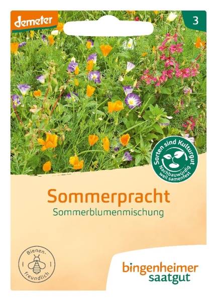 Bio-Sommerblumen Mix Sommerpracht